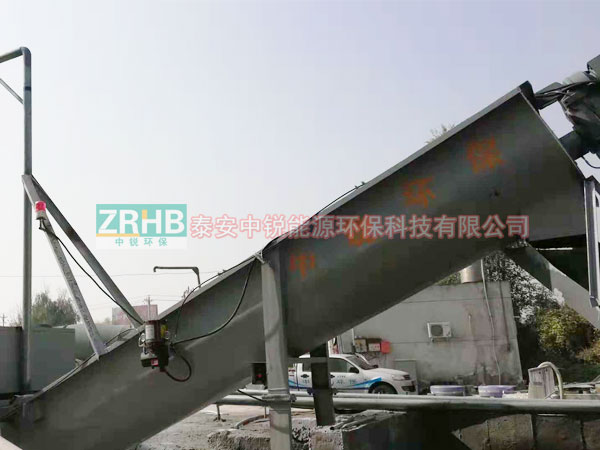 甘肅砂石分離機工程案例